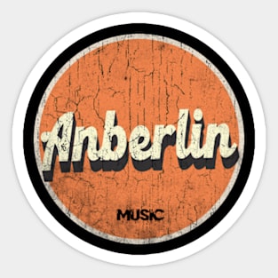 Anberlin Art drawing Sticker